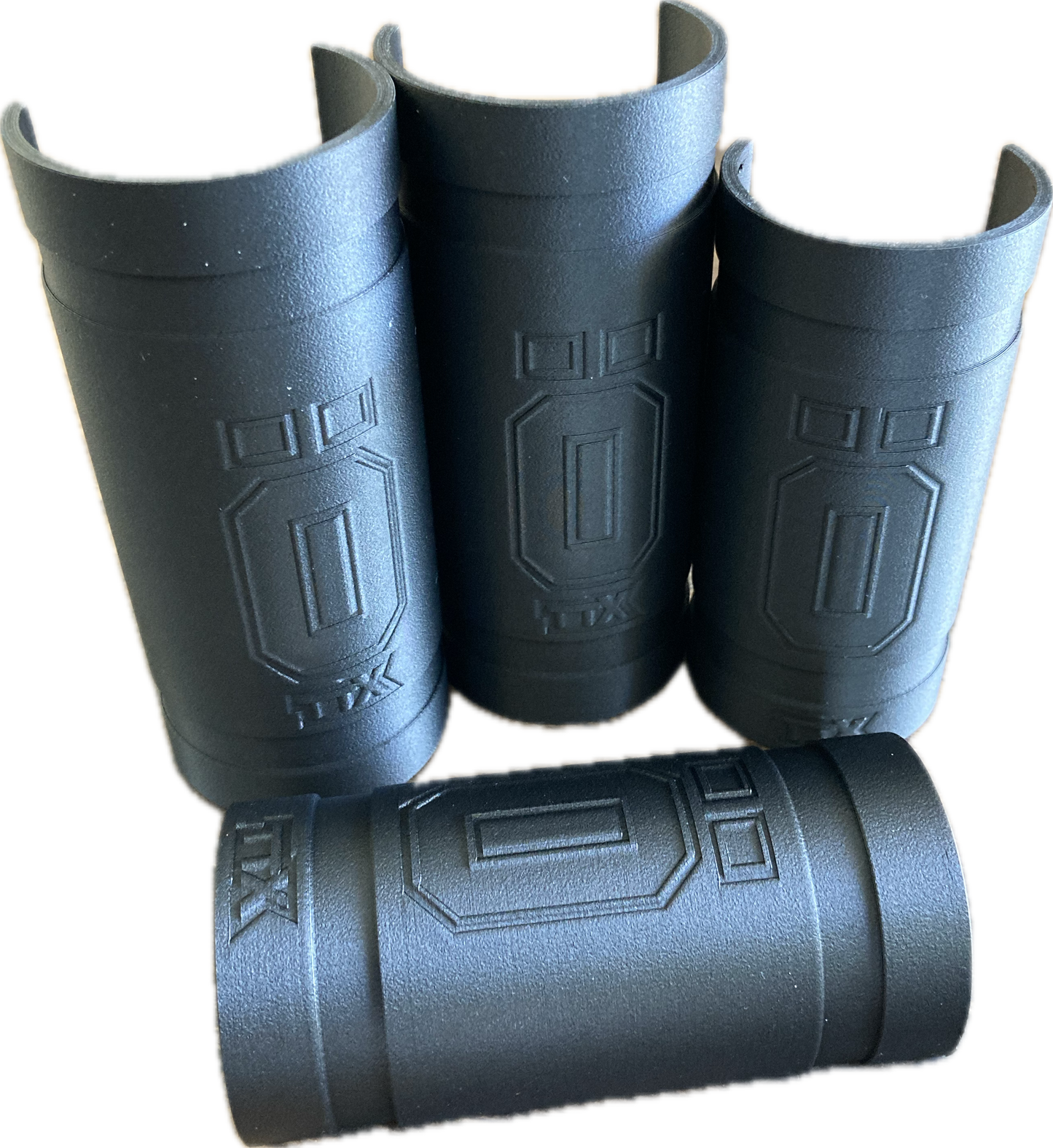 2 Protections bonbonnes ammortisseur